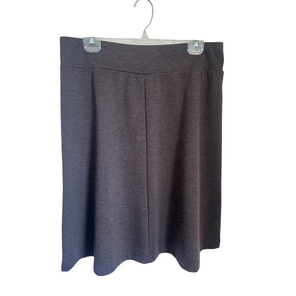 Lands' End Women's Size M/P 10/12 Below the Knee Pull on Skirt Polyester blend - Picture 1 of 4